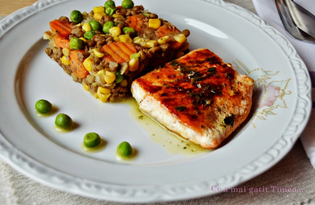 somon cu sos de lamaie 1