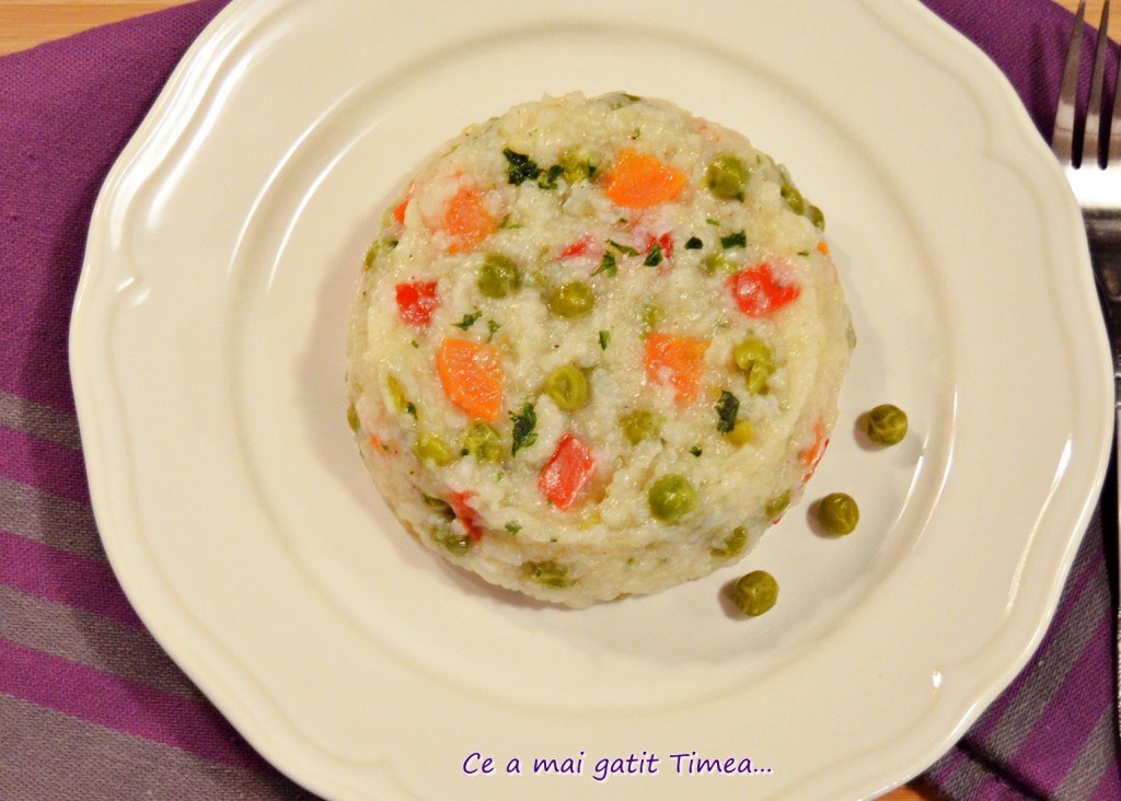 pilaf de prez cu mazare 1