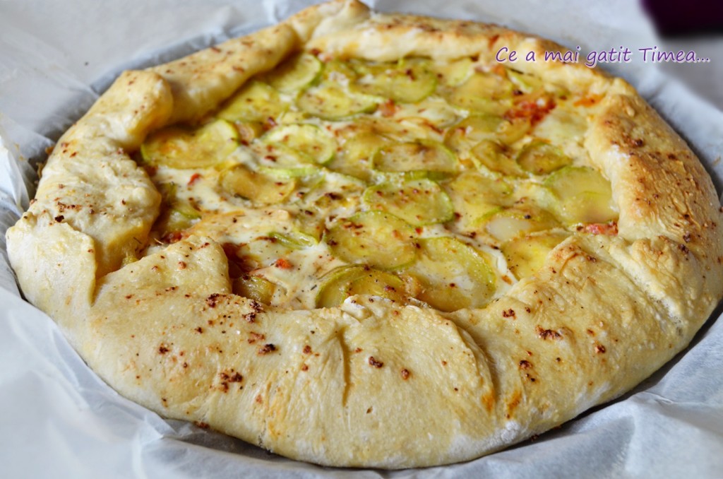 Placinta cu branza si dovlecel 1