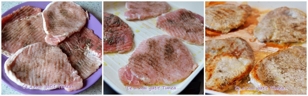 mod de pregatire cotlet de porc la gratar