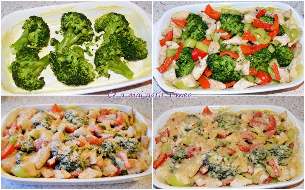 mod de preparare brocoli cu pui 1