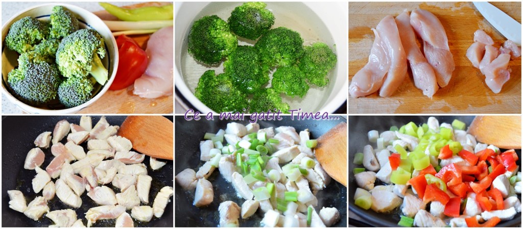 mod de preparare brocoli cu pui