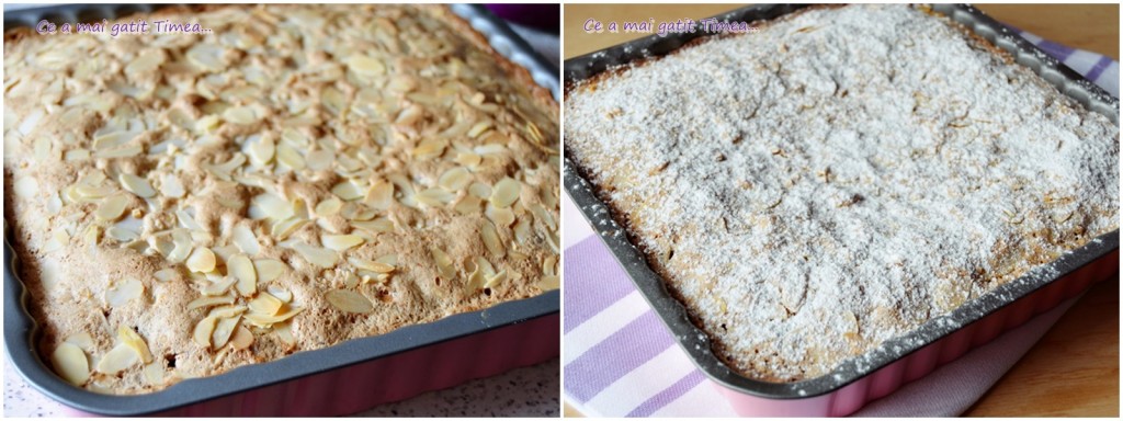 mod de preparare prajitura cu mure si migdale 1