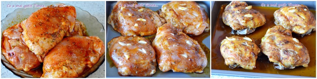 mod de preparare pulpe de porc la cuptor