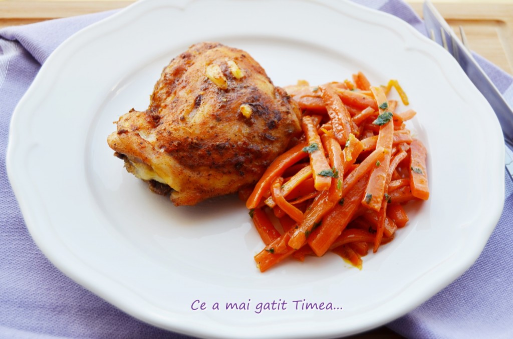 sote de morcovi cu pulpe de pui 1