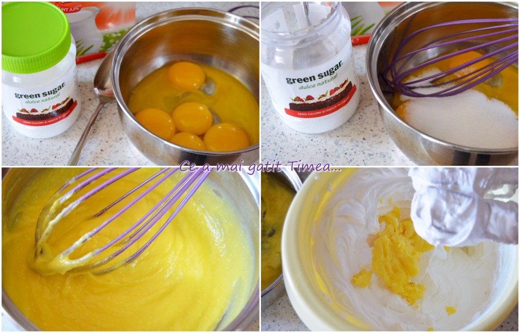 mod de preparare crema prajitura deliciu