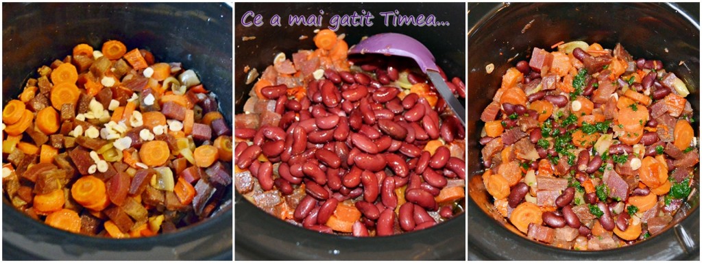 mod de preparare mancare de sfecla cu legume la Crock Pot 1