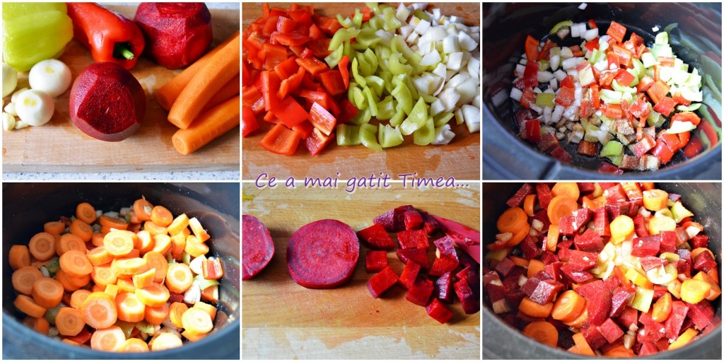 mod de preparare mancare de sfecla cu legume la Crock Pot