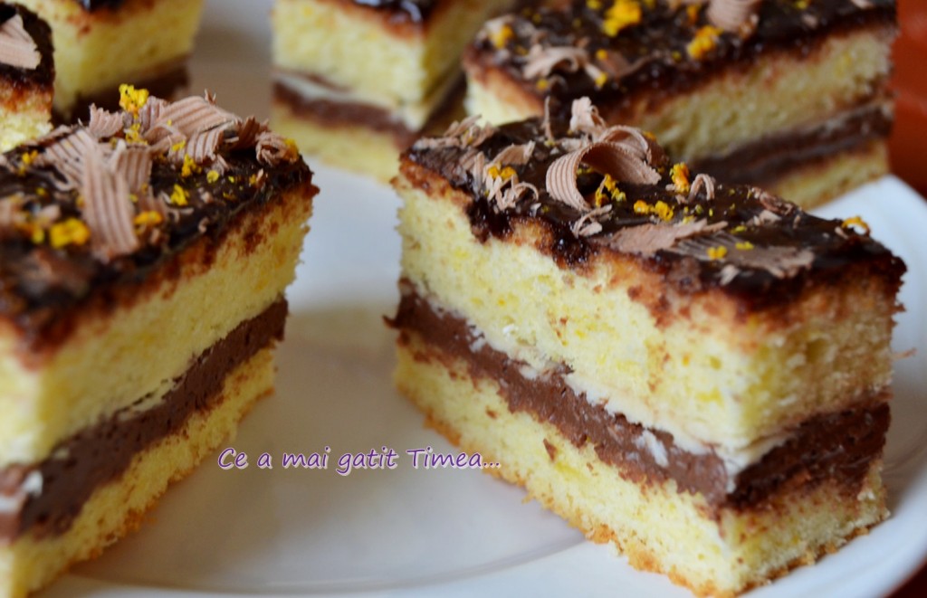prajitura cu ciocolata si portocala 4