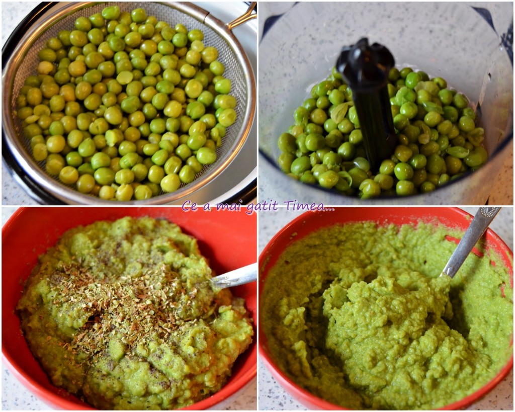 preparare piure de mazare