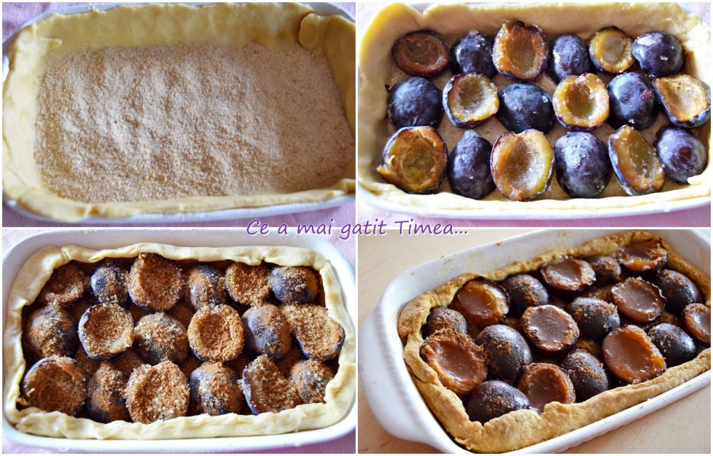 mod de preparare tarta cu prune