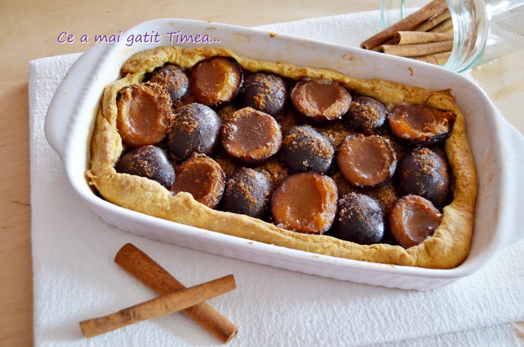 tarta cu prune 1