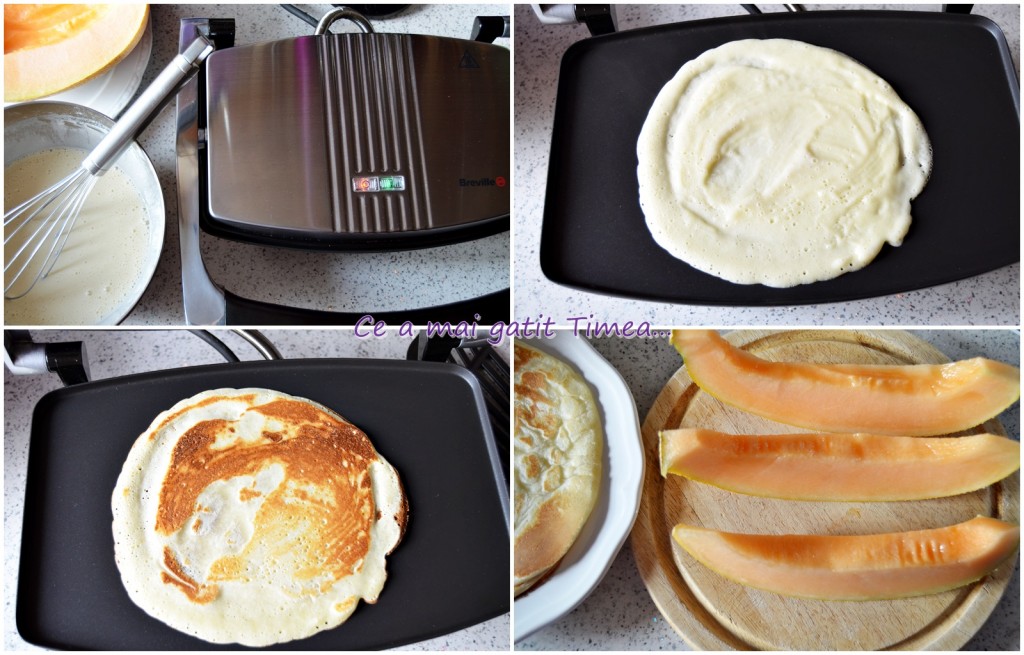 Mod de preparare clatite pufoase cu pepene galben