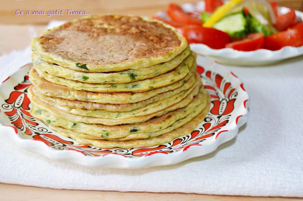 Pancakes cu dovlecel