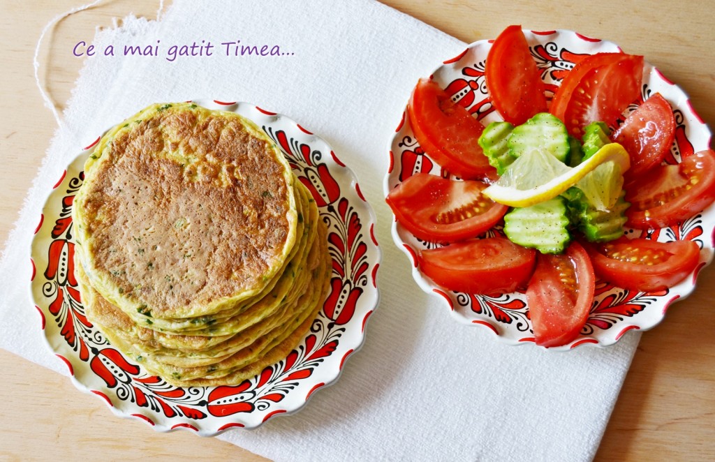 Pancakes cu dovlecel 2