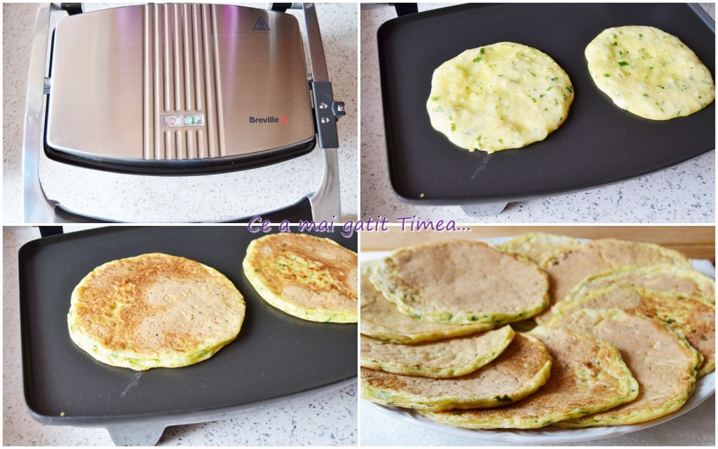 mod de preparare pancakes cu dovlecel 1