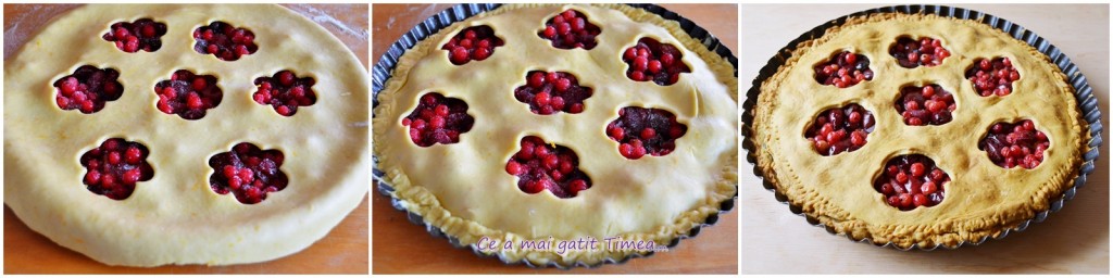 mod de preparare tarta cu visine si strugurei 1