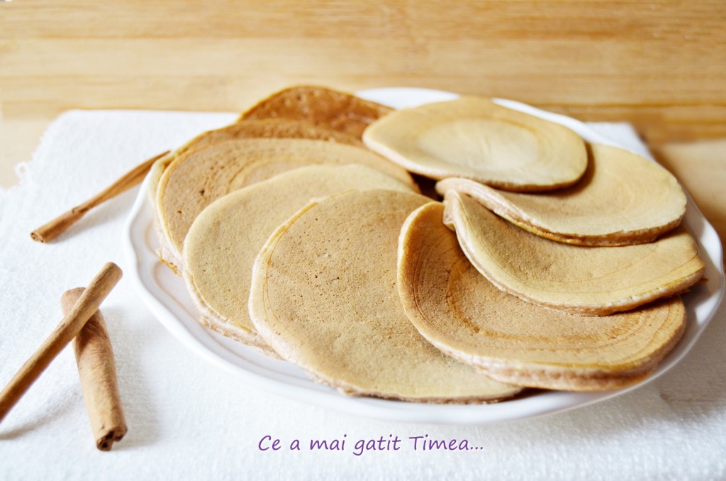 pancakes cu scortisoara