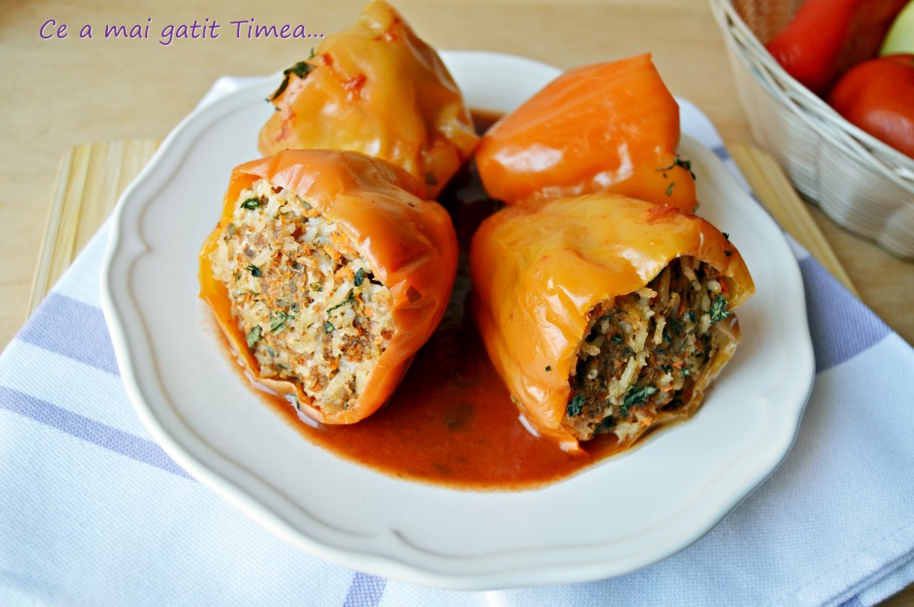 ardei umpluti cu carne de vitel 3
