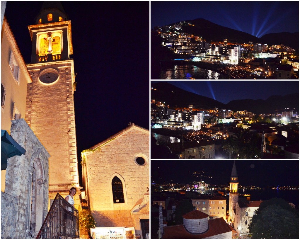 colaj budva noaptea