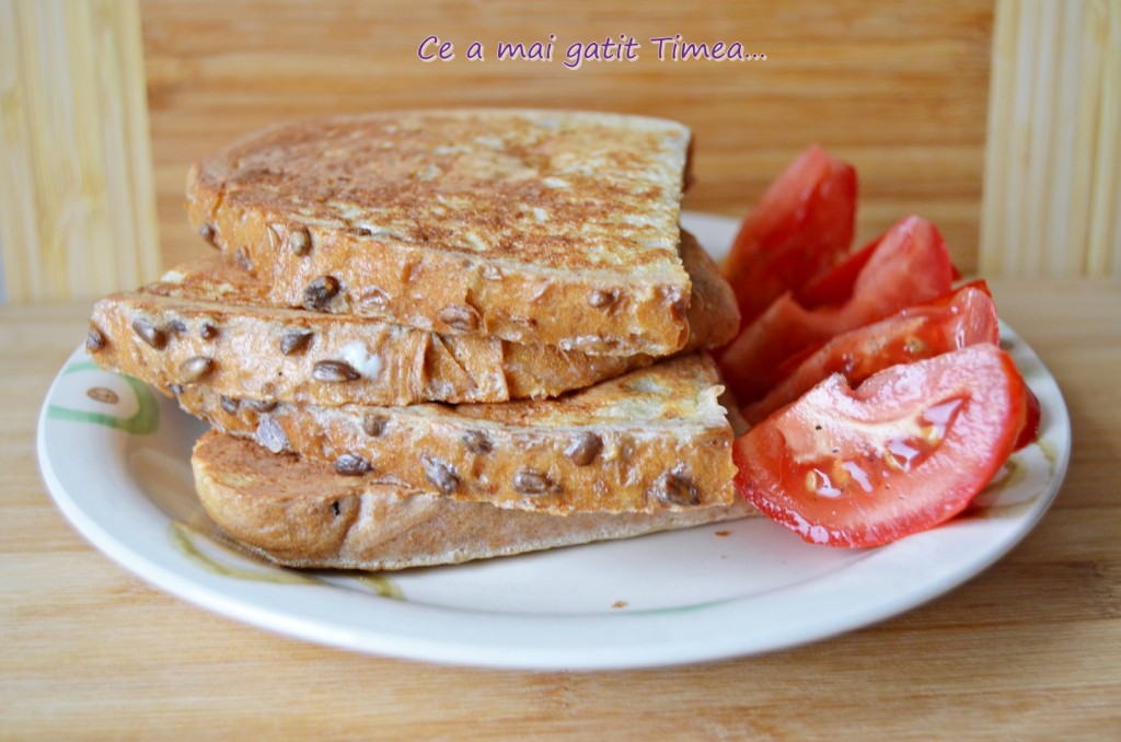 mic dejun sau cina cu Breville Panini Maker 5