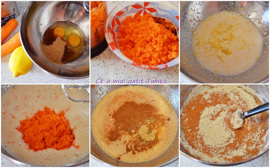 mod de preparare prajitura cu morcovi