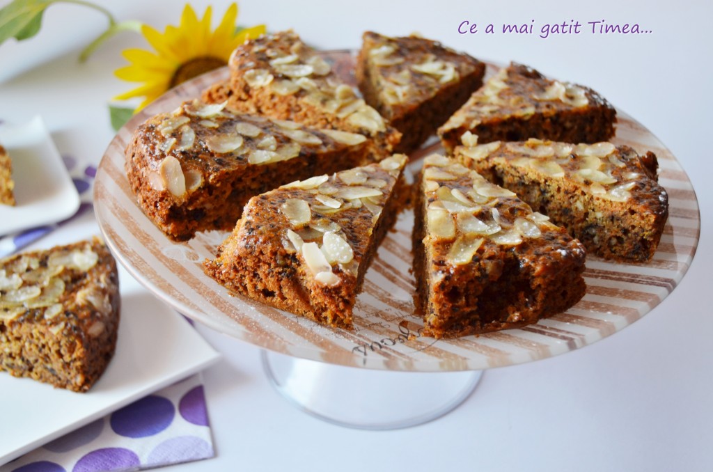 prajitura cu morcovi si nuci 1