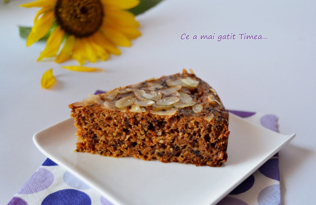 prajitura cu morcovi si nuci 10