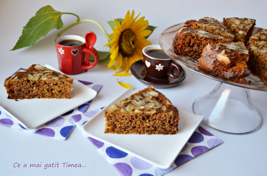 prajitura cu morcovi si nuci 2