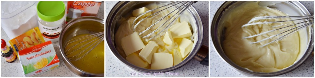 mod de preparare prajitura cu crema de vanilie 1