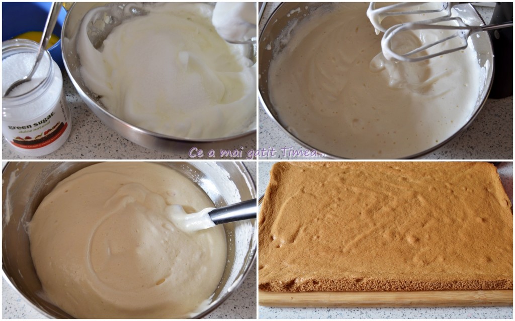 mod de preparare prajitura cu crema de vanilie