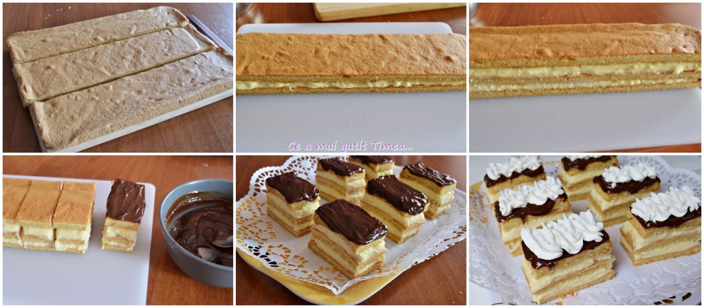 mod de preparare prajitura cu crema de vanilie 2