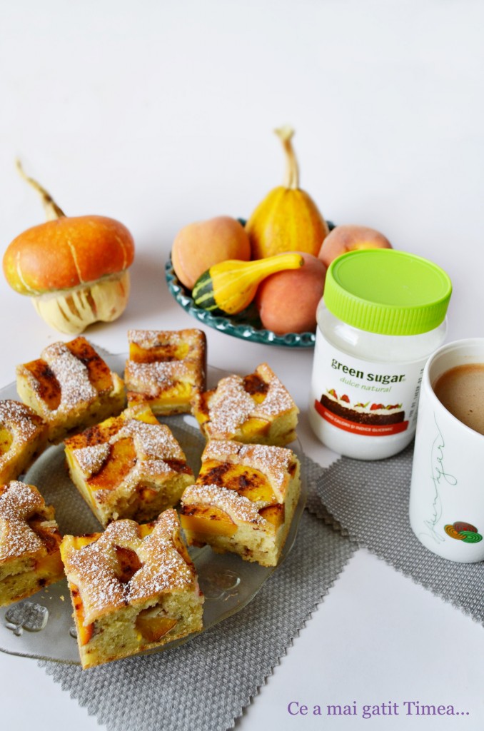 Prajitura cu piersici si scortisoara 3