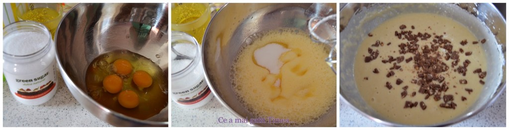 mod de preparare prajitura cu piersici si scortisoara