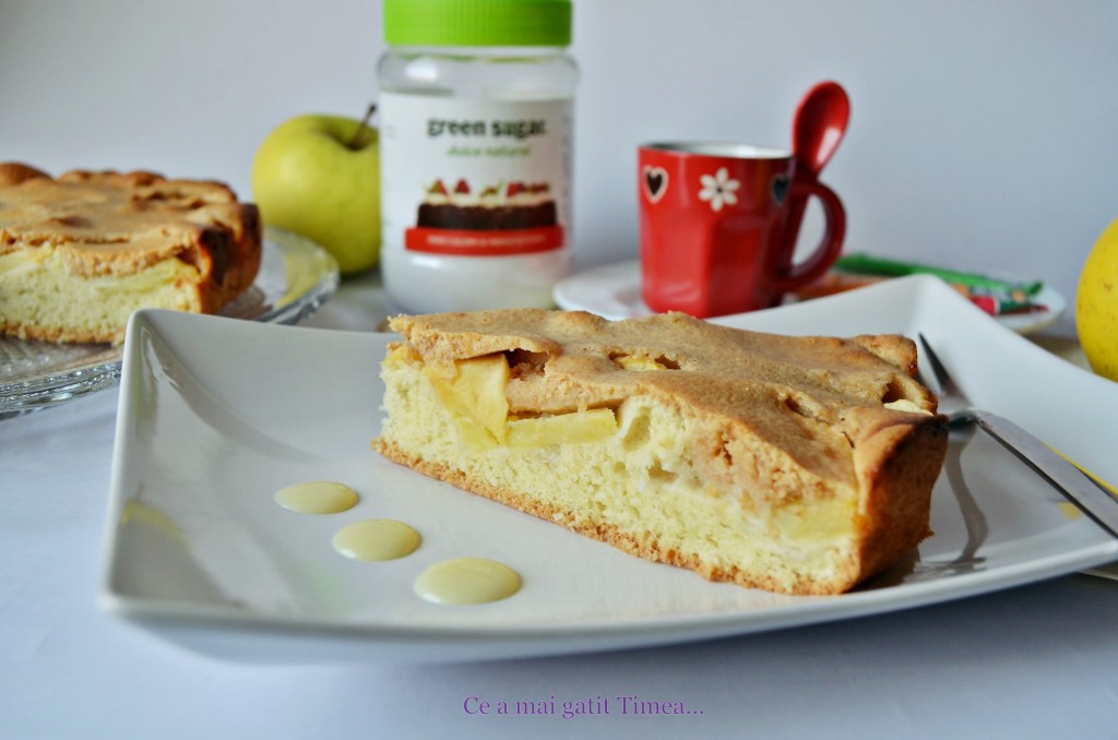tarta cu mere si dulce de leche 1