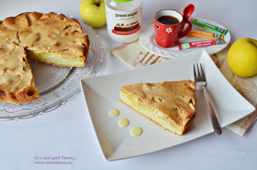 tarta cu mere si dulce de leche