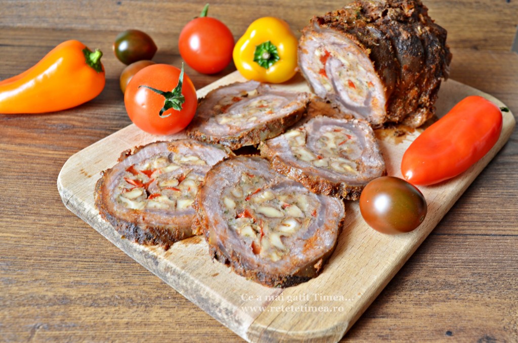 Rulada de vitel cu nuci 2