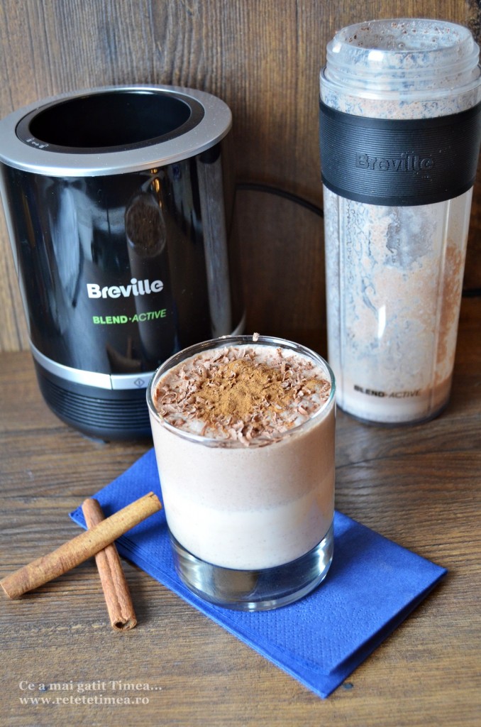 milkshake cu ciocolata si scortisoara