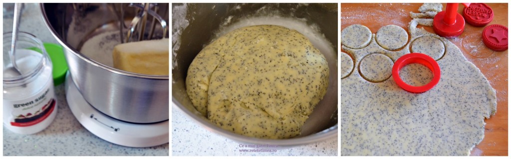 mod de preparare fursecuri cu mac si lamaie