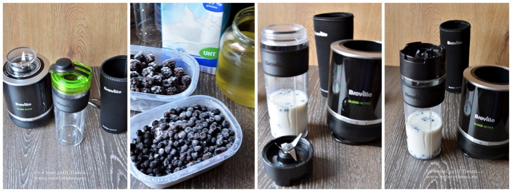 mod de preparare shake cu aparat breville