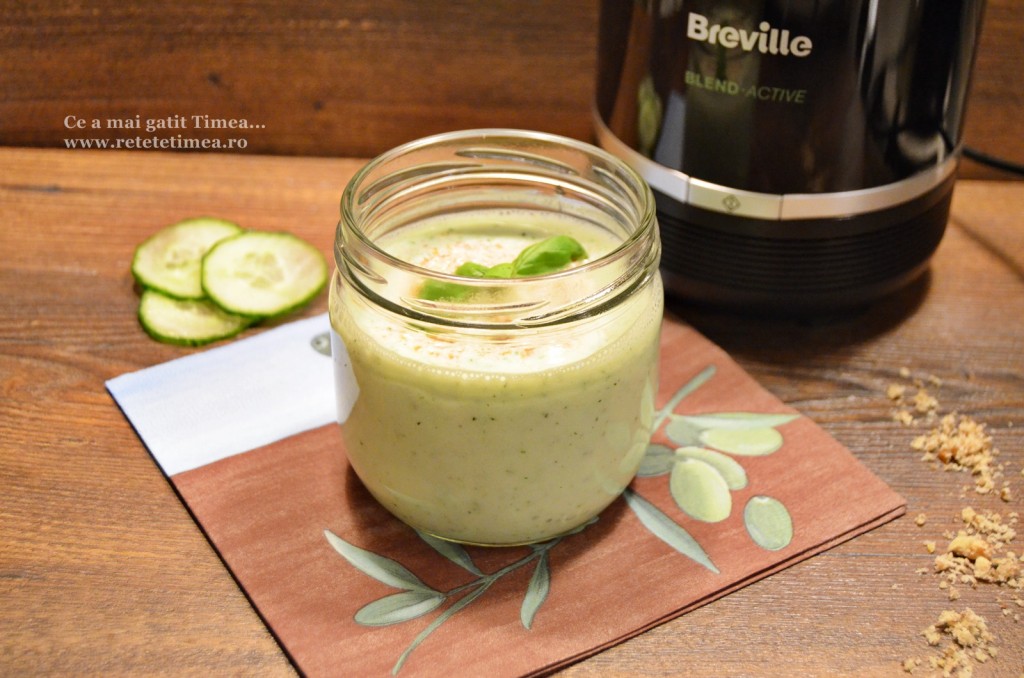 smoothie cu iaurt si castravete 1