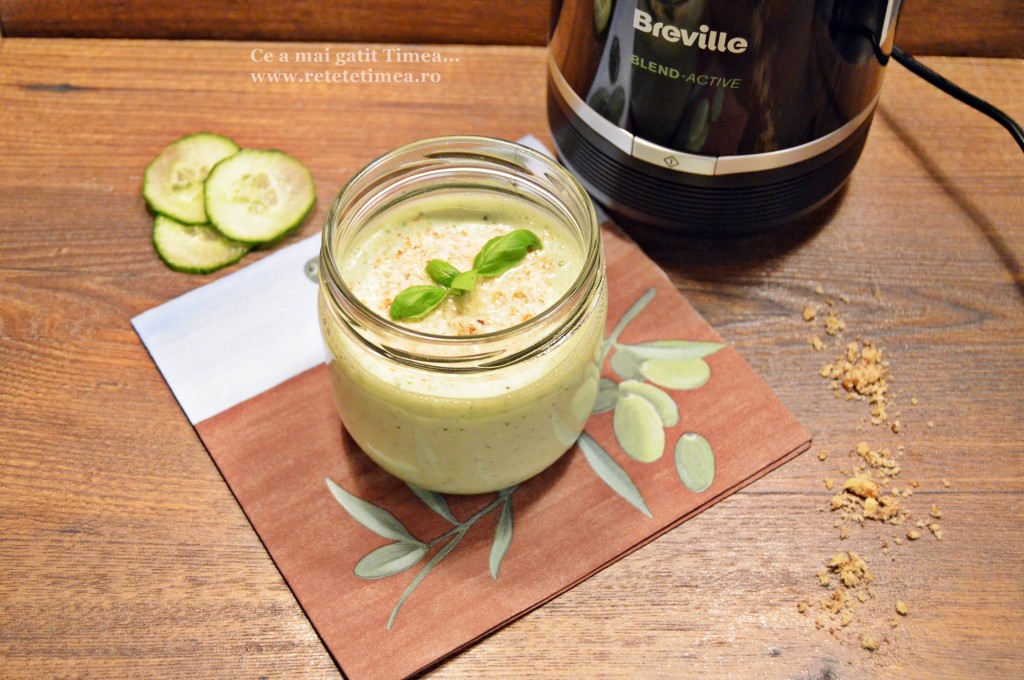 smoothie cu iaurt si castravete