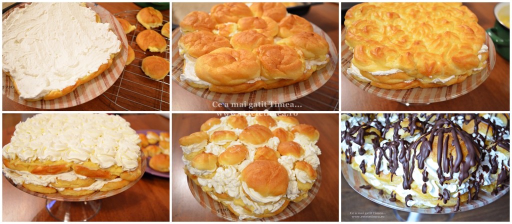 mod de preparare tort ecler 2