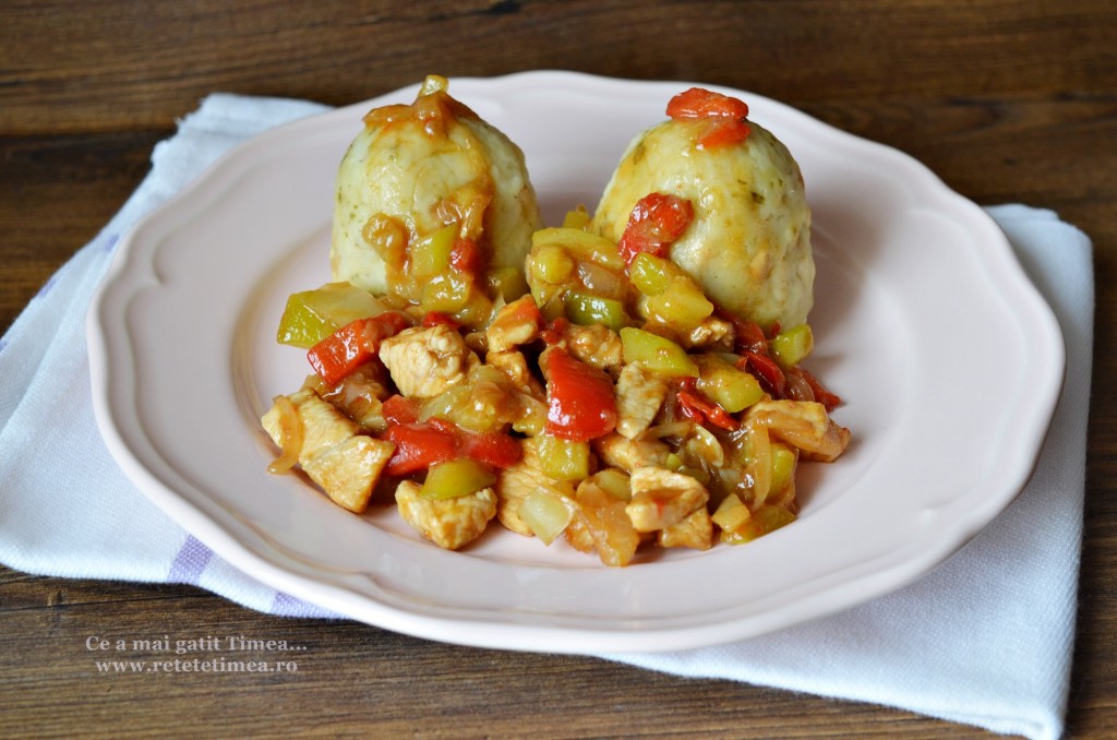 piept de pui cu legume soia si ghimbir 1