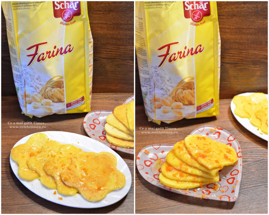 Clatite cu portocala si miere 4