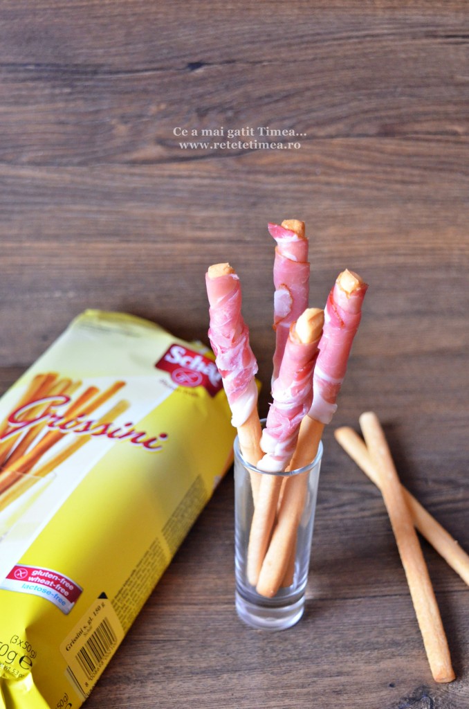 grisine fara gluten cu sunca