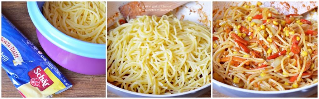 mod de preparare spaghetti fara gluten cu legume 1