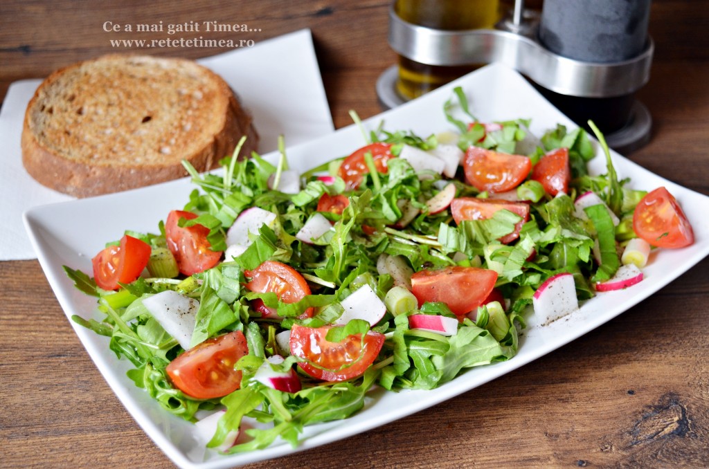 Salata de primavara cu rucola 1