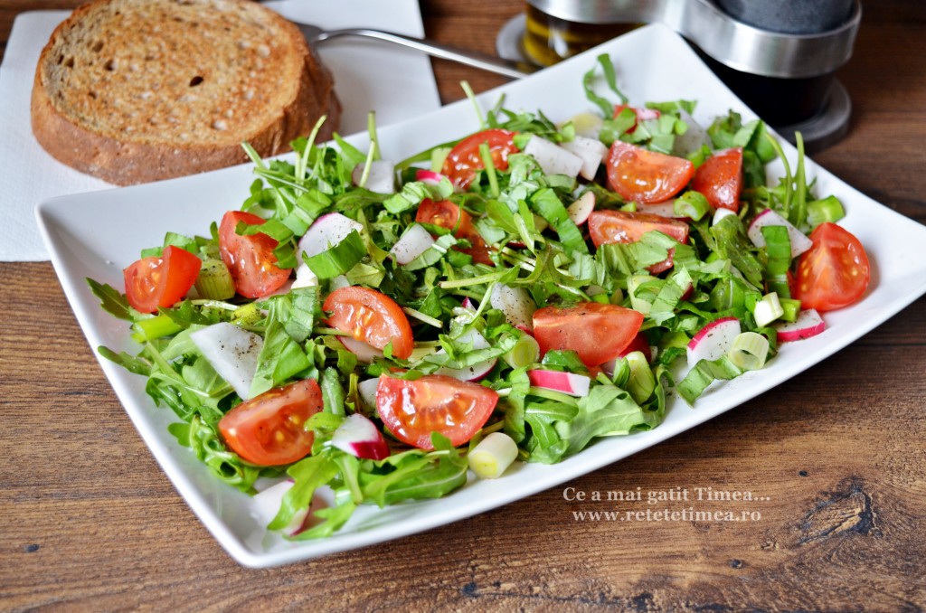 Salata de primavara cu rucola 2