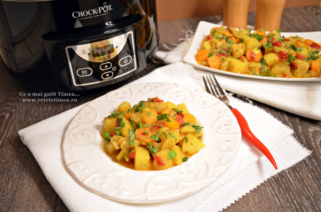 mancare de legume cu ardei copt 4